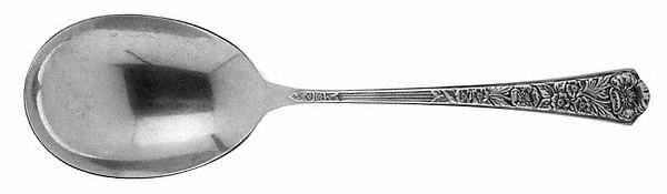 Royal Rose (Sterling, 1938) Preserve Spoon