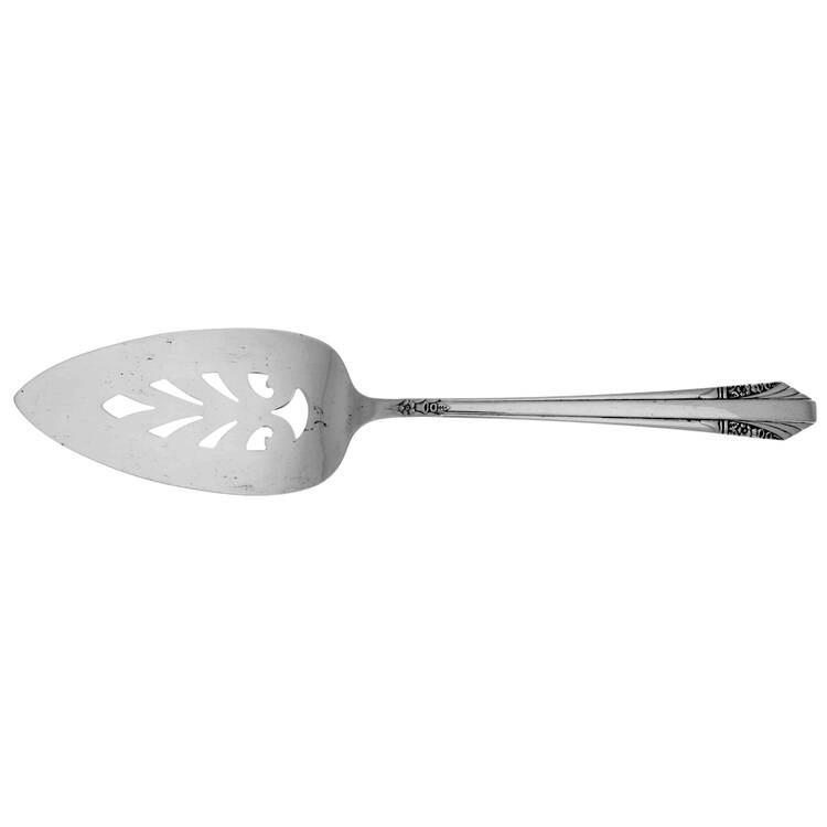 Rosalind (Silverplate, 1938) Server-Pie/Solid-Pierced by International Silver