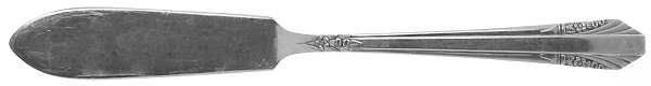 Rosalind (Silverplate, 1938) Flat Handle Master Butter Knife