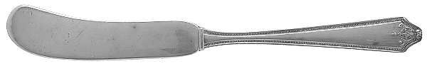 Rosalind-New (Sterling, 1921) Flat Handle Butter Spreader