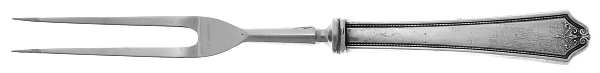 Rosalind-New (Sterling, 1921) Large Stainless-Prong Roast Carving Fork