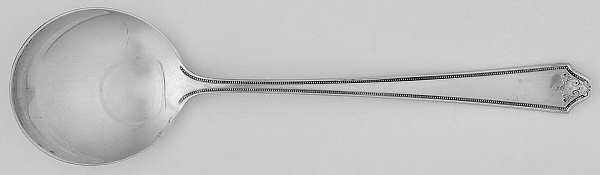 Rosalind-New (Sterling, 1921) Round Bowl Soup Spoon (Bouillon)