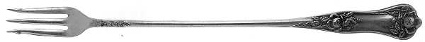 Rosalie (Silverplate, 1905) Long Handle Pickle/Olive Fork