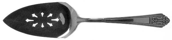 Royal Saxony (Silverplate, 1935) Solid Pierced Pie Server