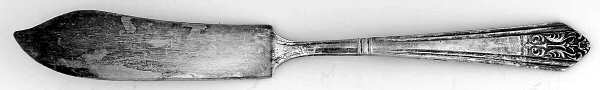 Royal Saxony (Silverplate, 1935) Flat Handle Master Butter Knife