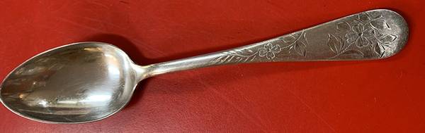 Rose (Silverplate, 1886) Teaspoon