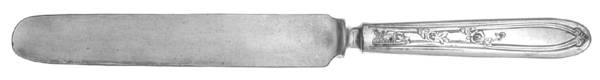 Rosemary (Silverplate, 1919) Blunt Solid Indented Knife by International Silver