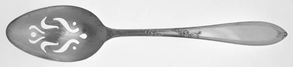 Rosemary (Silverplate, 1919) Pierced Tablespoon (Serving Spoon)
