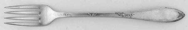 Rosemary (Silverplate, 1919) Grille Fork (Viande) by International Silver