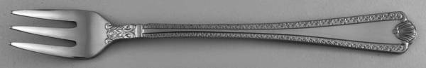 Royal Shell (Stainless, Shell Handle & Tip) Cocktail/Seafood Fork