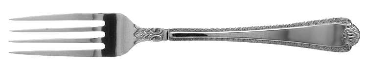 Royal Shell (Stainless, Shell Handle & Tip) Fork by International Silver