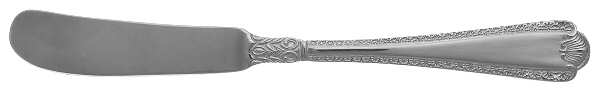 Royal Shell (Stainless, Shell Handle & Tip) Flat Handle Master Butter Knife