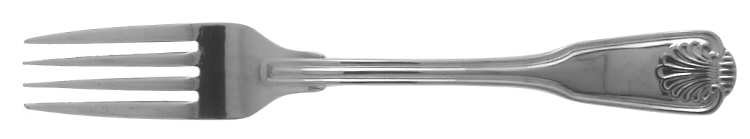 Royal Shell (Stainless) Fork