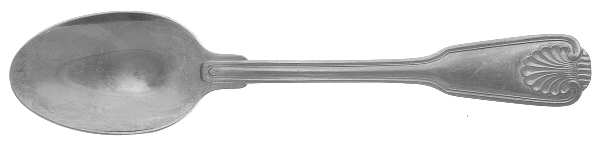 Royal Shell (Stainless) Teaspoon