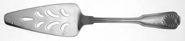 Royal Shell (Stainless) Pierced All Stainless Pie Server