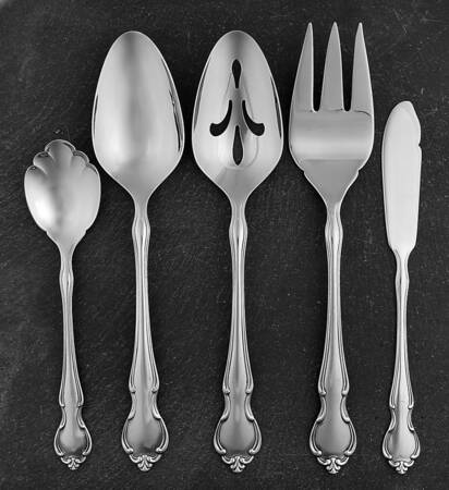 Royal Splendor (Stainless) 5 Piece Hostess Set