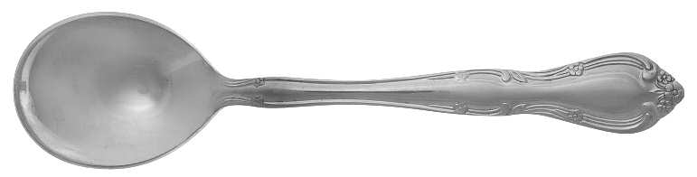 Rose Tiara (Stainless) Sugar Spoon