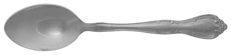 Rose Tiara (Stainless) Teaspoon