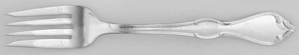 Roxanne (Silverplate, 1966) Individual Salad Fork by International Silver