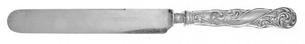 Royal (Silverplate, 1890) Blunt Hollow Knife with Bolster