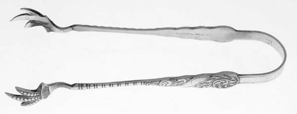 Royal (Silverplate, 1890) Sugar Tongs