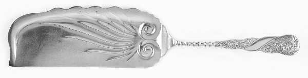 Royal (Silverplate, 1890) Large Flat Handle Crumb Knife/Crumber