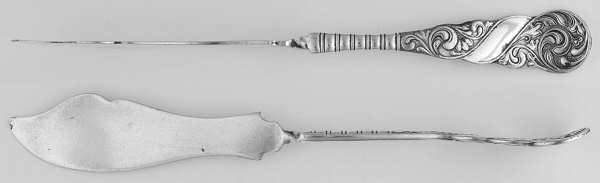 Royal (Silverplate, 1890) Flat Handle Master Butter Knife