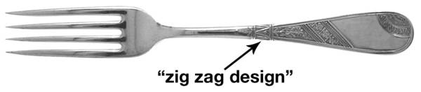 Saratoga-Angelo (Variation) (1883) Fork