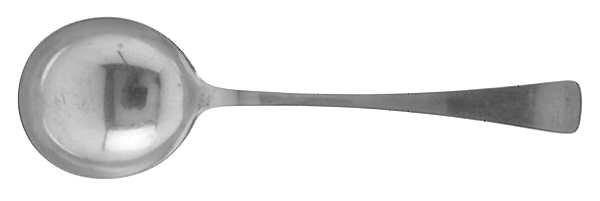 Salem (Sterling, 1928) Round Bowl Soup Spoon (Bouillon)