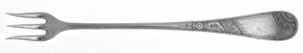 Saratoga-Angelo (Silverplate, 1883) Cocktail/Seafood Fork