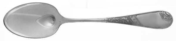 Saratoga-Angelo (Silverplate, 1883) Place/Oval Soup Spoon