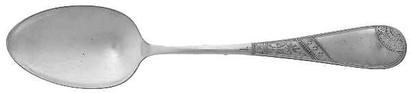 Saratoga-Angelo (Silverplate, 1883) Tablespoon (Serving Spoon)