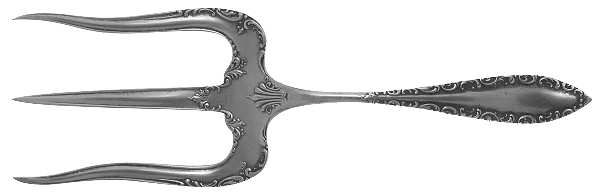 Savoy (Silverplate, 1892) Solid Toast Serving Fork