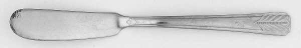 Scandia Flat Handle Butter Spreader