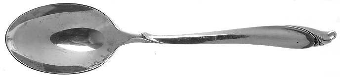 Sculptured Beauty (Sterling, 1957) Dessert/Oval Soup Spoon