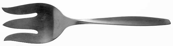 Scope (Stainless, Luxury Line) Large Solid Cold Meat Serving Fork