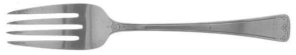 Sedan (Sterling, 1919) Individual Salad Fork