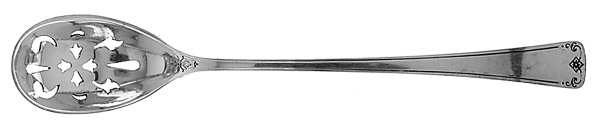 Sedan (Sterling, 1919) Pierced Bowl Short Handle Olive Spoon