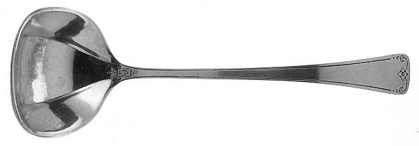 Sedan (Sterling, 1919) Solid Gravy Ladle
