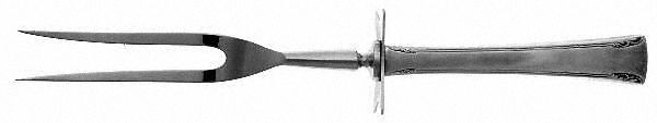Serenity (Sterling, 1940) Large Stainless-Prong Roast Carving Fork