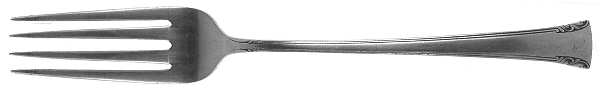 Serenity (Sterling, 1940) Solid Youth Tea Fork