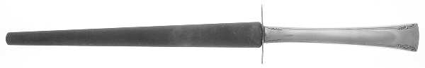 Serenity (Sterling, 1940) Large Roast Steel Rod Knife Sharpener