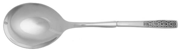 Serenata (Stainless) Casserole Spoon with Smooth Stainless Bowl HC