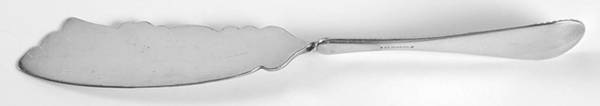 Seville (Silverplate, 1898) Flat Twisted Handle Master Butter Knife