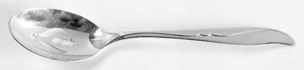 Sea Wings (Silverplate, 1956) Pierced Tablespoon (Serving Spoon)
