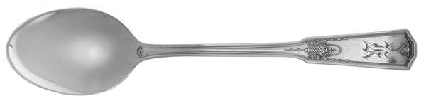 Shakespear (Silverplate, 1924) Monogram Demitasse Spoon