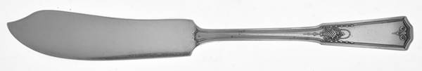 Shakespear (Silverplate, 1924) Flat Handle Master Butter Knife