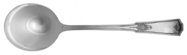 Shakespear (Silverplate, 1924) Round Bowl Soup Spoon (Gumbo)
