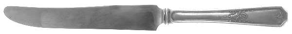 Shakespear (Silverplate, 1924) New French Hollow Knife