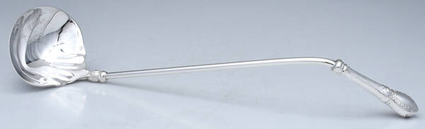 Sharon (Silverplate, 1910) Punch Ladle with Silverplate Bowl